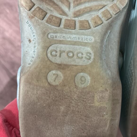 CROCS Aqua Classic Clogs Women Size 9 - Picture 8 of 8